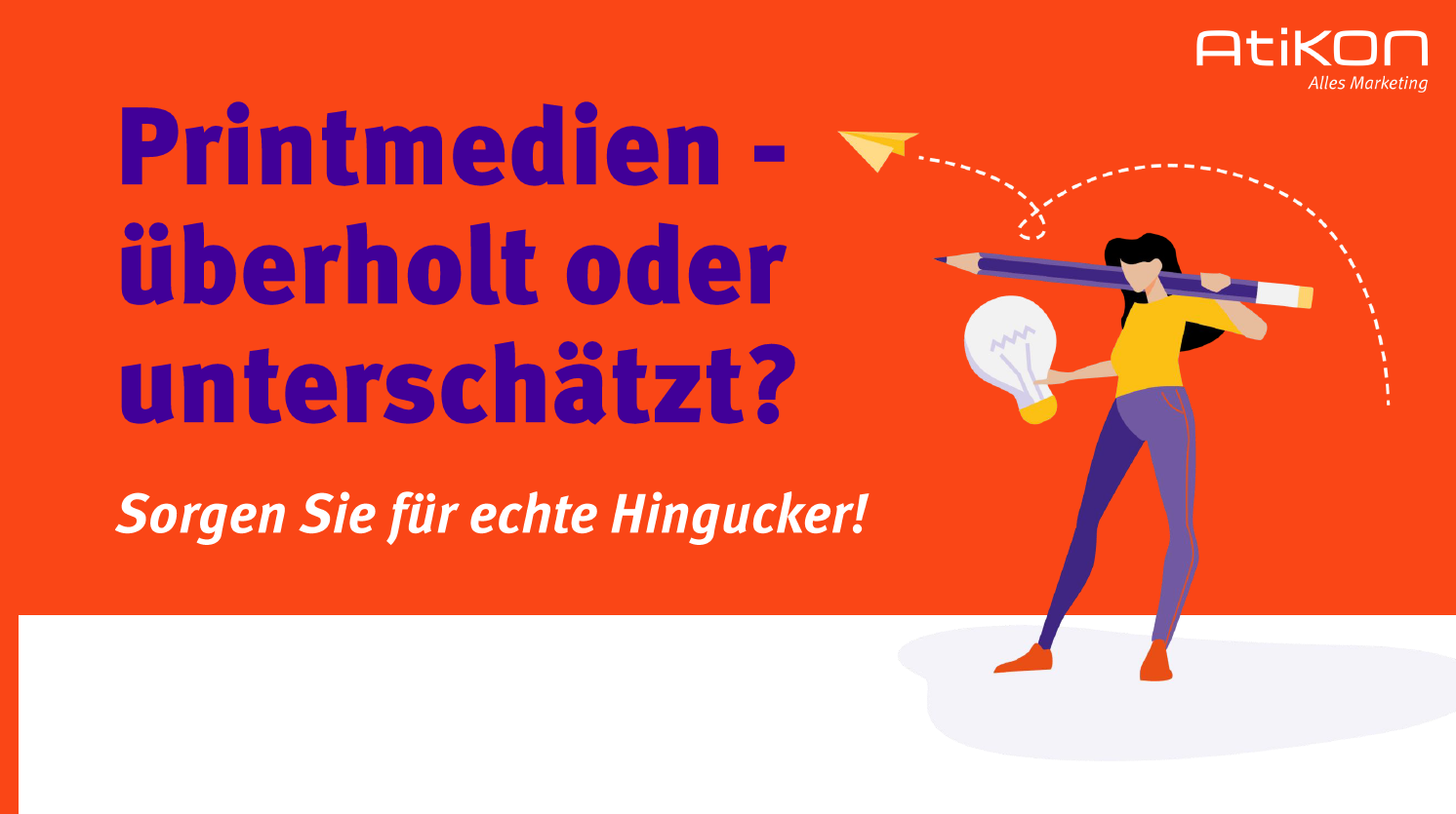 Printmedien – überholt oder unterschätzt? Sorgen Sie für echte Hingucker!