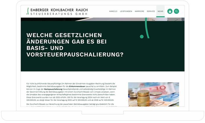 Emberger Kohlbacher Rauch Webdesign - 