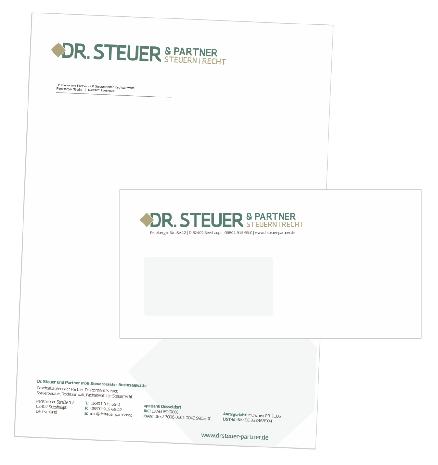 Dr. Steuer & Partner Briefpapier - 